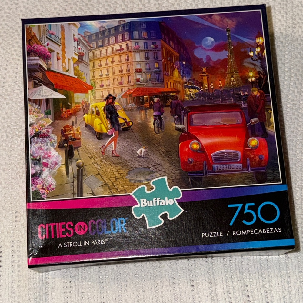 750pc NEW UNOPENED A Stroll in Paris Puzzle